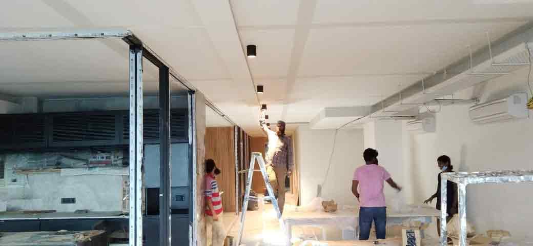 Fixing of Lightings